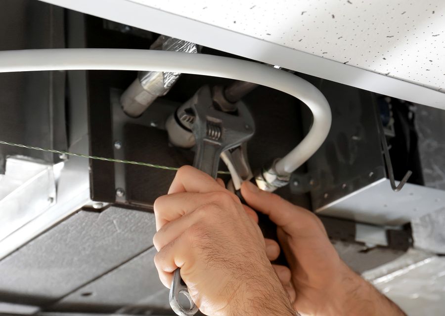 Airduct United Services air duct cleaning work in Plainville MA