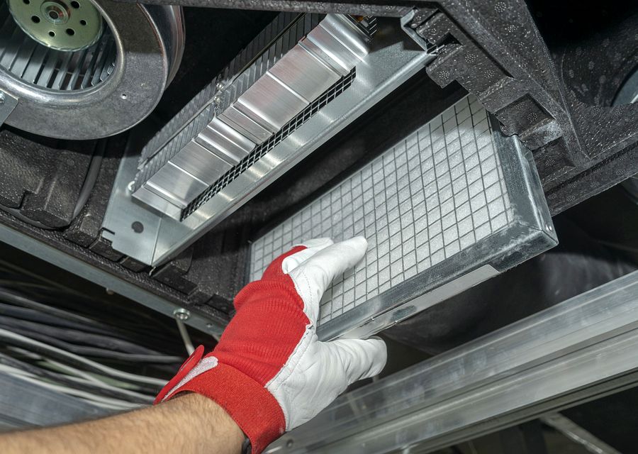 Eco Air Systems air duct cleaning work in East Bridgewater MA