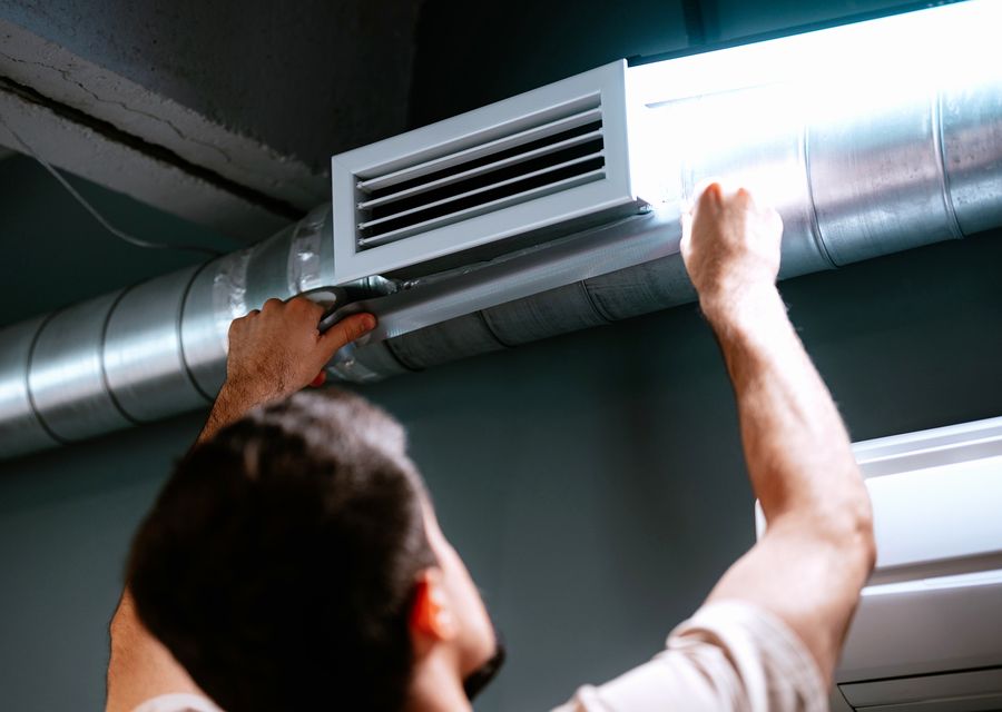 Blue Cord Duct Cleaning air duct cleaning work in Newburyport MA