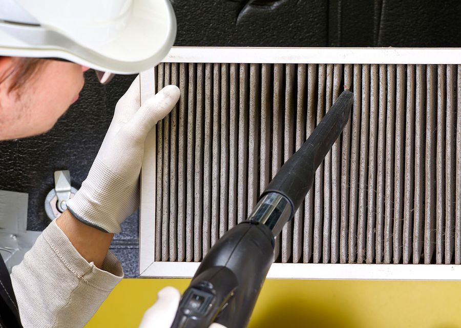 Indoor Air Care air duct cleaning work in Harrison NY