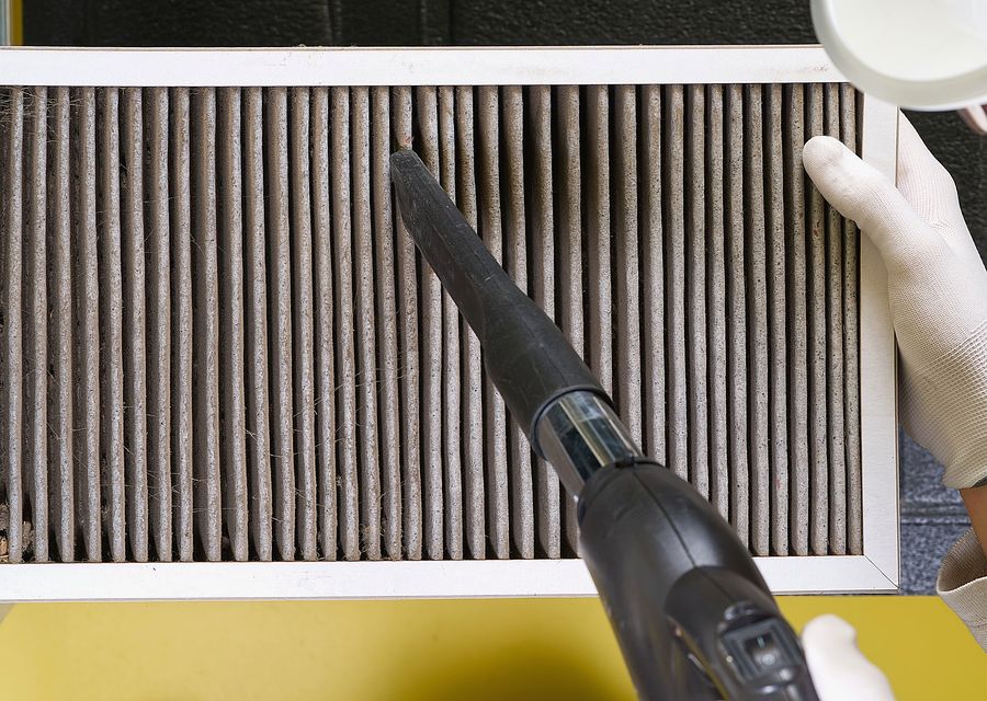 Advance Remediation Services air duct cleaning work in East Moline IL