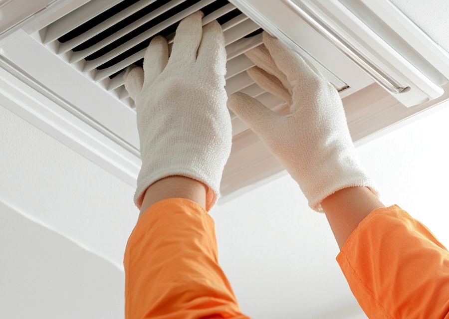 Airborne Tech Service air duct cleaning work in Mt Vernon NY