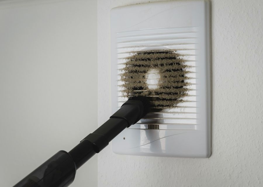 American Air & Heat air duct cleaning work in Medina TX