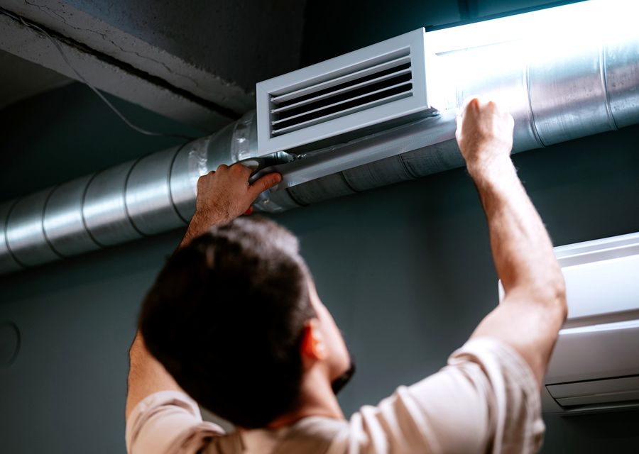 Central Airflow Solutions air duct cleaning work in Sutton MA