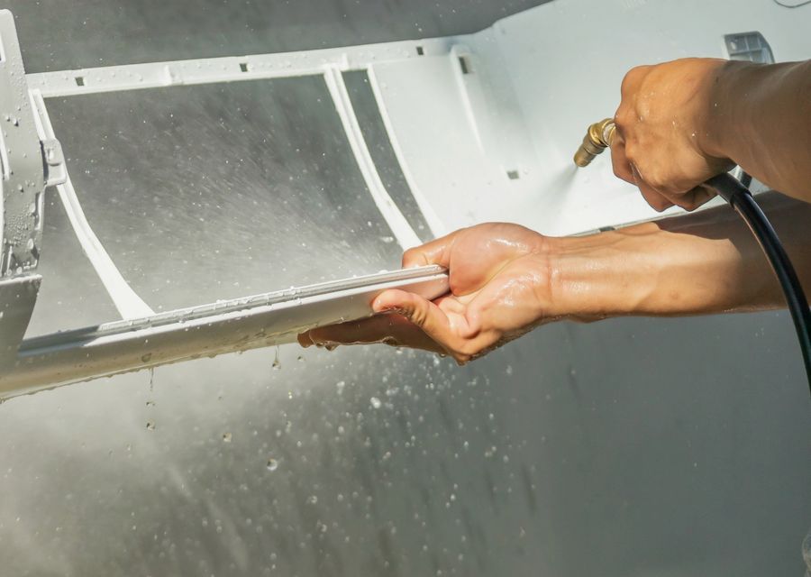 Spartan Air Duct Cleaning air duct cleaning work in Newton MA