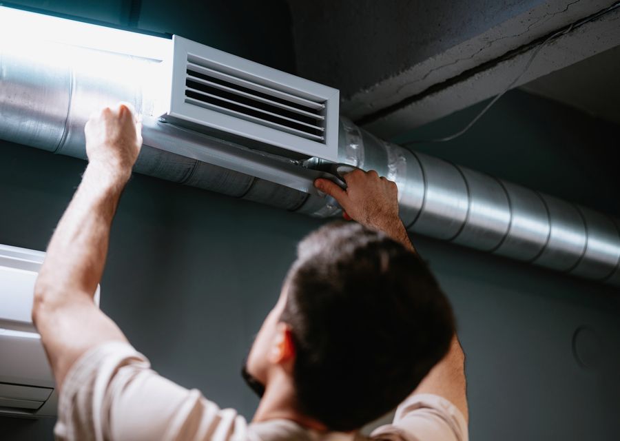 R & G Vent Cleaning Services, Inc air duct cleaning work in Clayton NC