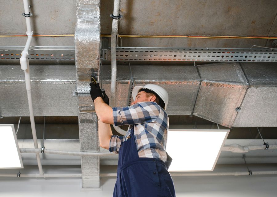 Dryer Vent Pros air duct cleaning work in Rockland MA