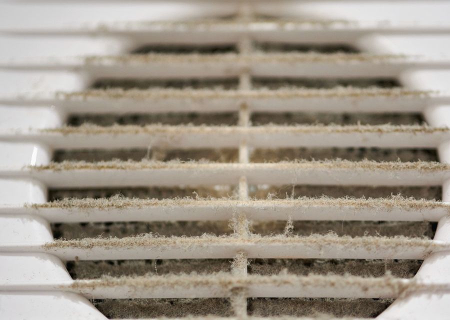 In A Jiffy Duct Cleaning Company air duct cleaning work in Mansfield CT