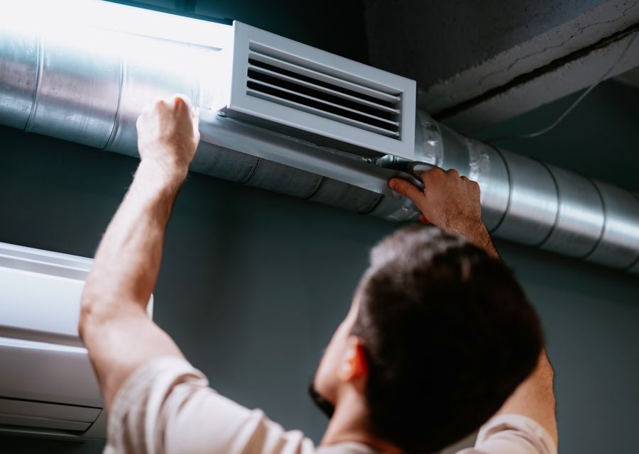 NorthStar Services Dryer Vent Cleaning air duct cleaning work in Clinton MA