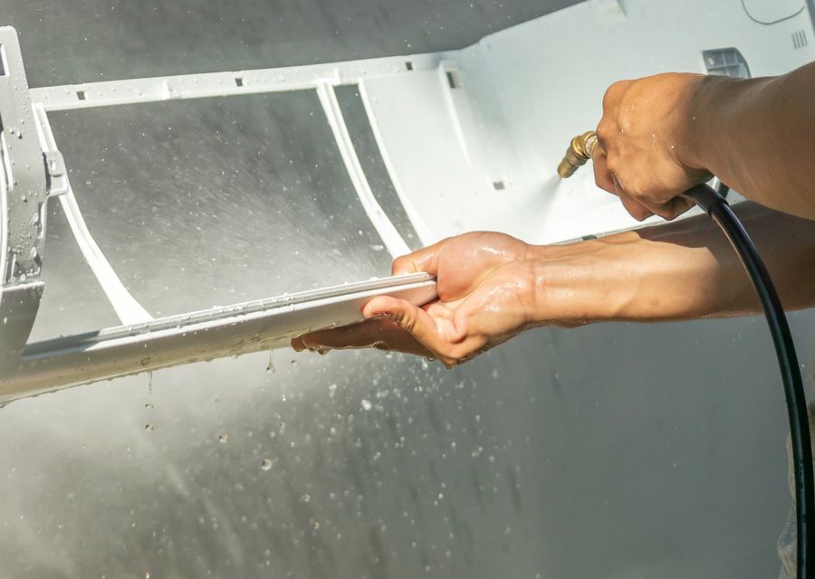 Duct Master air duct cleaning work in Franklinton NC