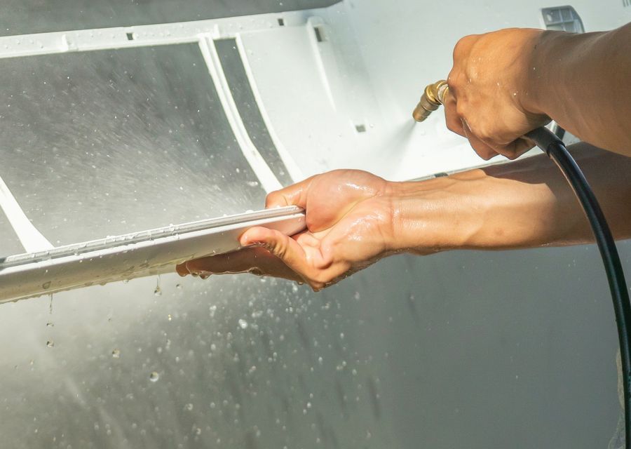 Spectra Dryer Vent Cleaning air duct cleaning work in Stonington CT