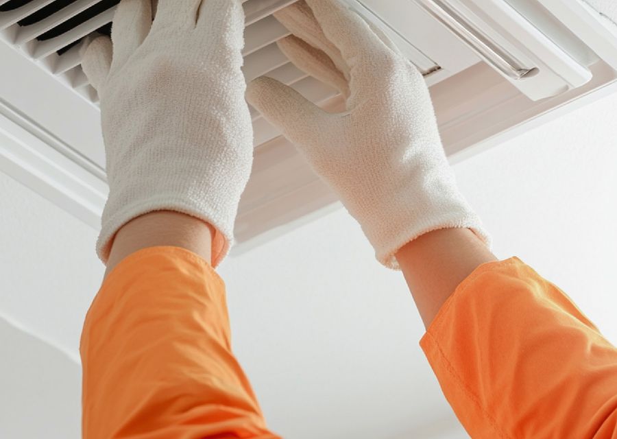 Victory Vents air duct cleaning work in Bunnlevel NC