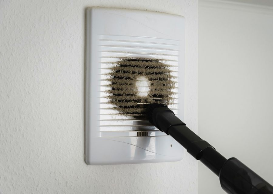 Ductz Indoor Air Professionals air duct cleaning work in Easton MA