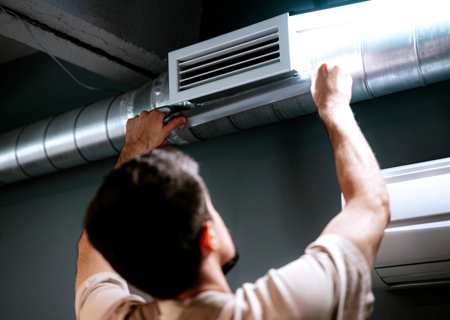 Air Smith & Sons air duct cleaning work in Pleasant Valley NY