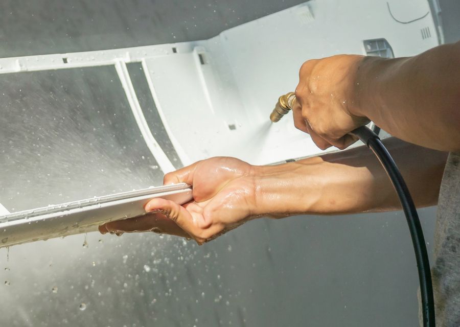 Wrightway Duct Cleaning air duct cleaning work in Bahama NC