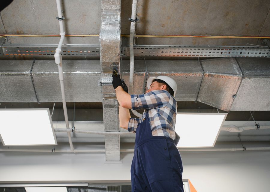 Tropical Air of Central air duct cleaning work in Plainfield CT