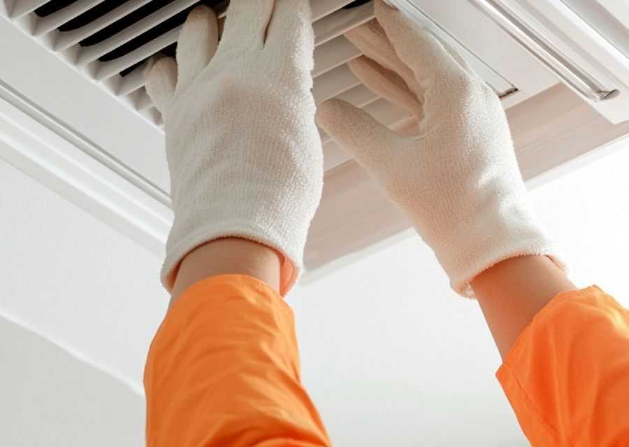 Air Care Wizard air duct cleaning work in Patterson NY