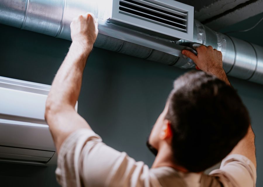 Washed Clean Air Solutions air duct cleaning work in Randolph MA