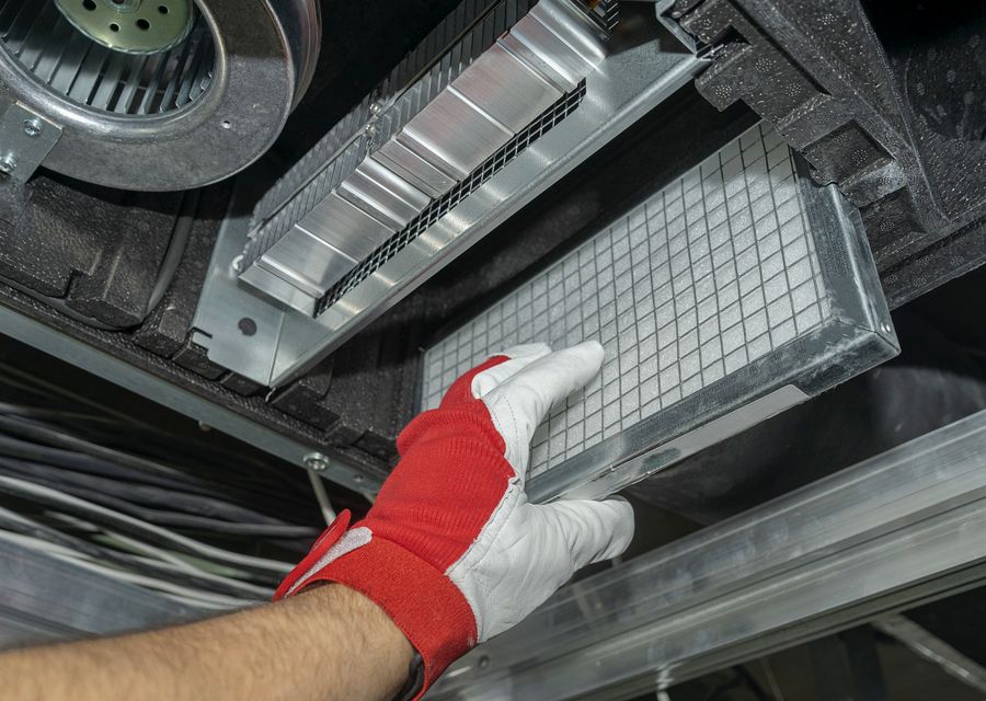 Air Tech Pros air duct cleaning work in Woodbury NY