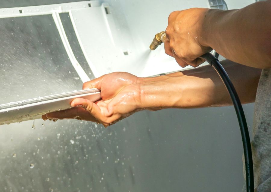 Y&L Air Solutions air duct cleaning work in Mt Pleasant NY