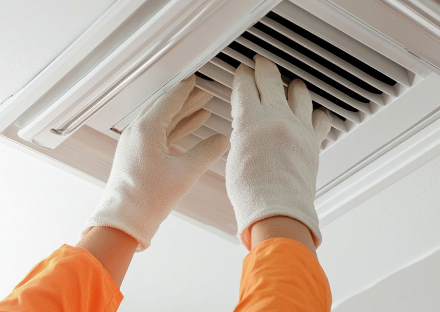 Air Gott Services air duct cleaning work in East Hartford CT
