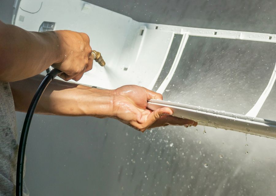 Let's Clear the Air air duct cleaning work in Waterford CT