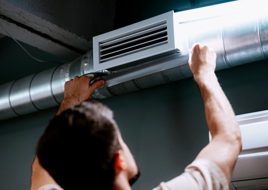 Brian D Scott Duct Work air duct cleaning work in Webster MA