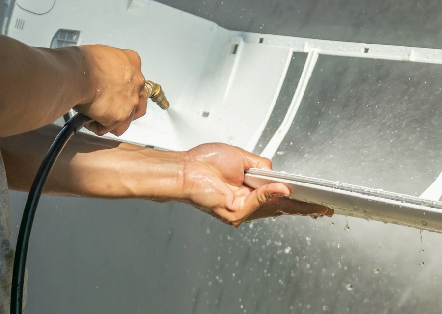 Central Airflow Solutions air duct cleaning work in Sutton MA