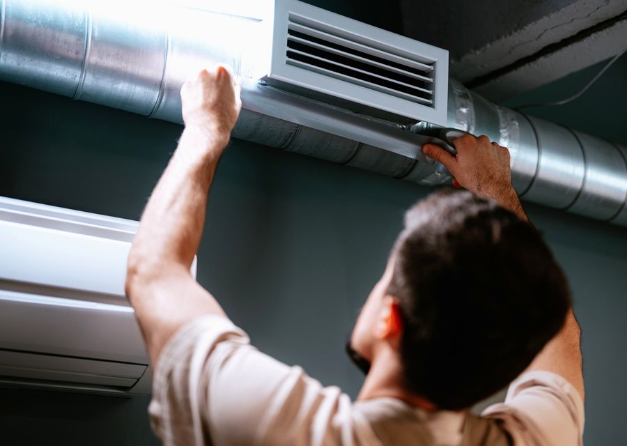 HCBC Services air duct cleaning work in Ashford CT