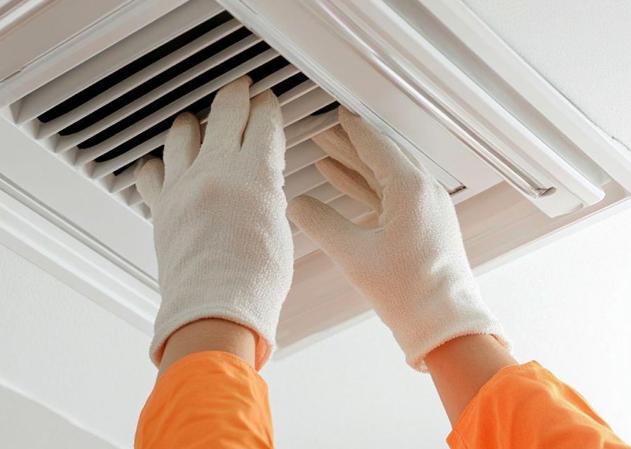 Brownie Air Service air duct cleaning work in Gainesville GA