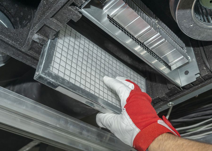 Dryer Vent Squad air duct cleaning work in Lithonia GA