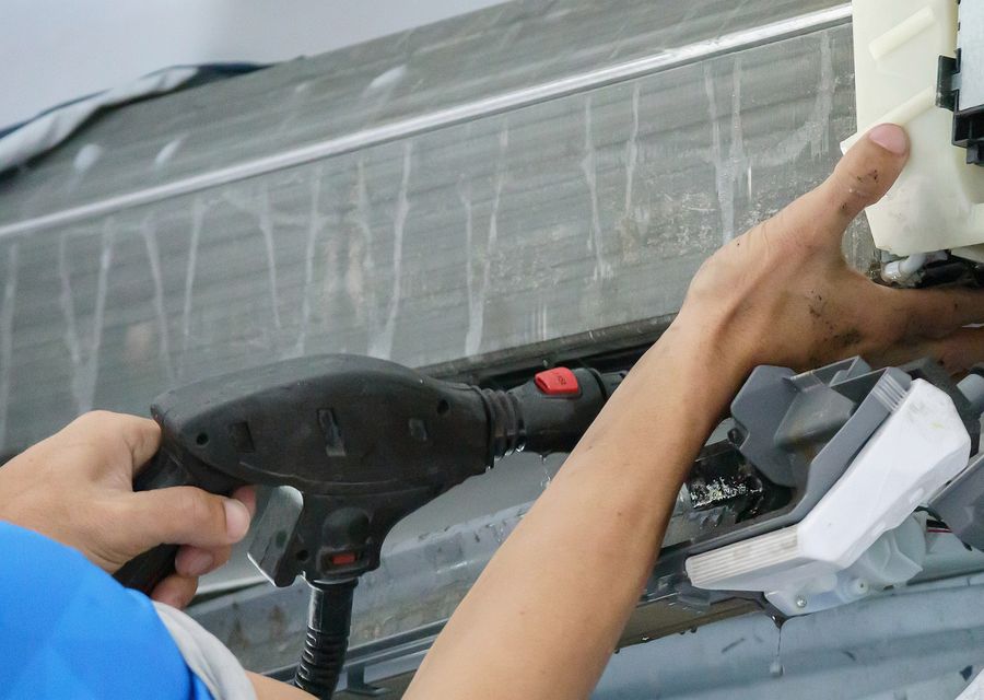 Air Quality Specialist air duct cleaning work in Fletcher NC