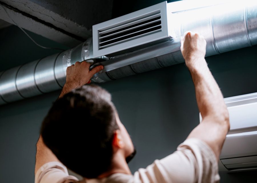 Eco Air Services air duct cleaning work in Wethersfield CT