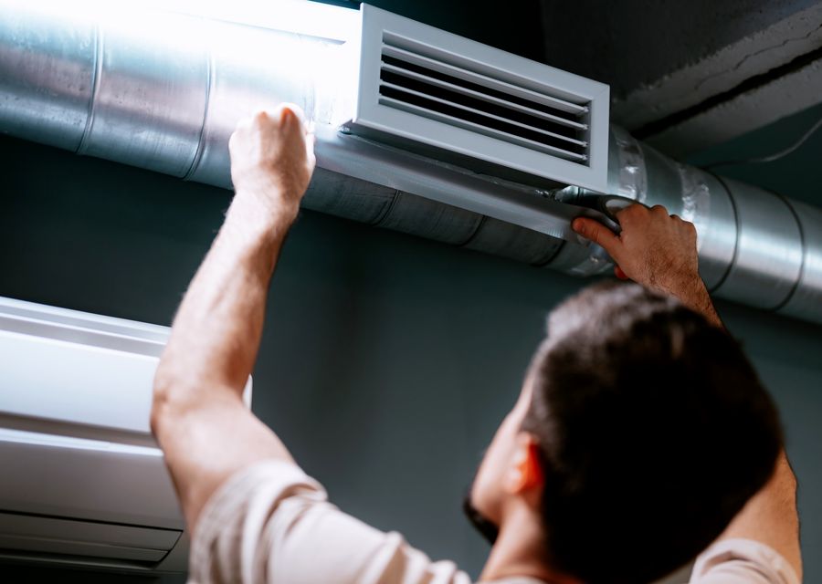 Brooksville Duct Cleaning air duct cleaning work in Fairview NC