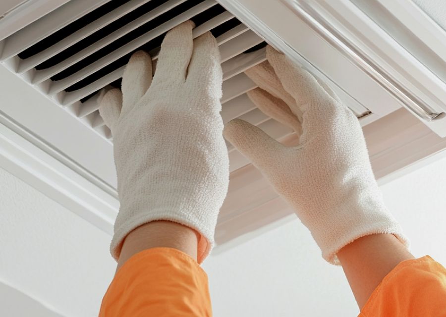 Air Quality Specialists air duct cleaning work in Kenly NC