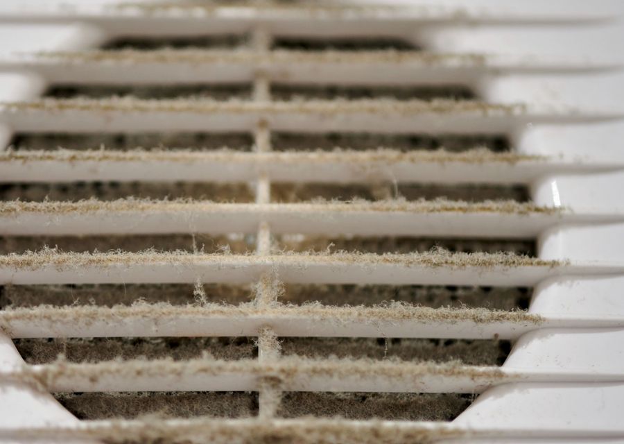Dryer Vent Wizard air duct cleaning work in Belmont MA