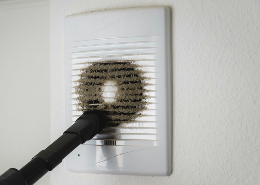 Ductz Indoor Air Professionals air duct cleaning work in Easton MA