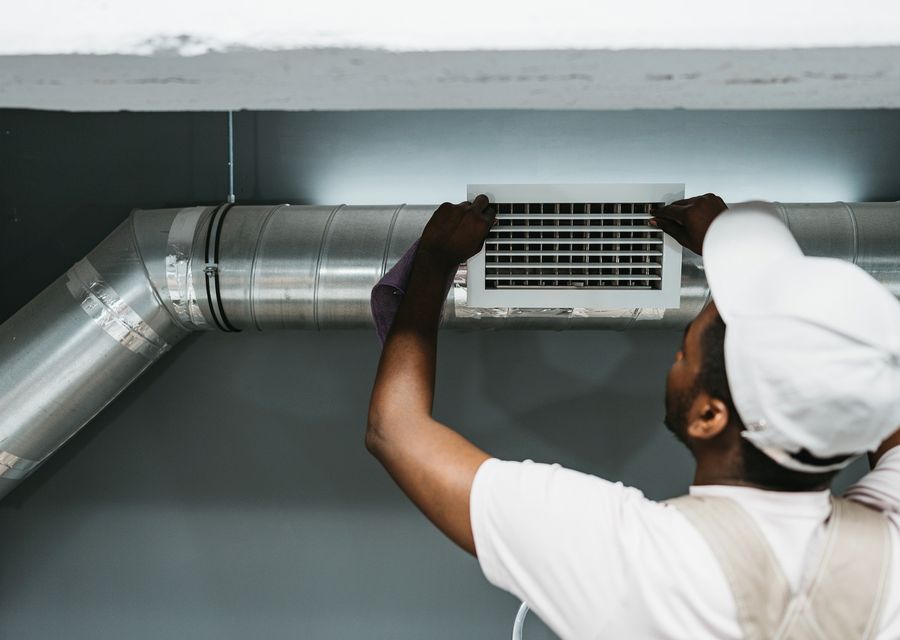 Air Rescue air duct cleaning work in Arlington MA