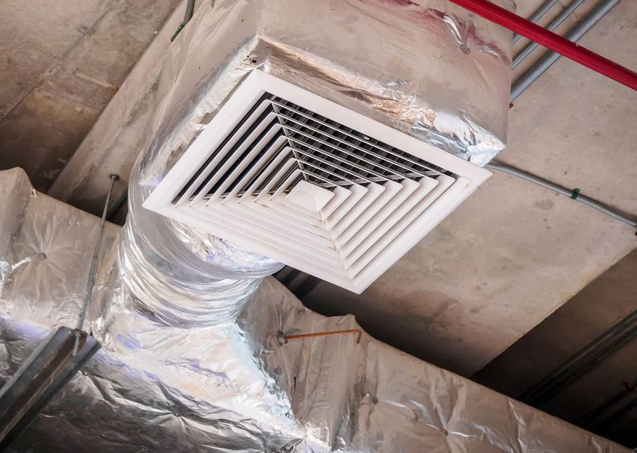 Advanta Clean air duct cleaning work in Newton MA