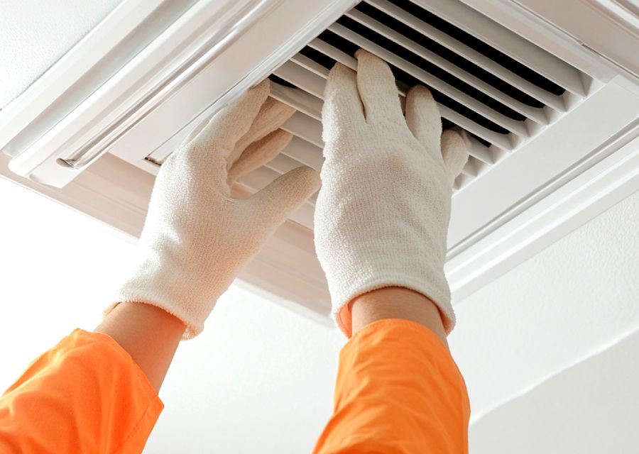 Lafferty's Duct Clean Service Company air duct cleaning work in Devine TX