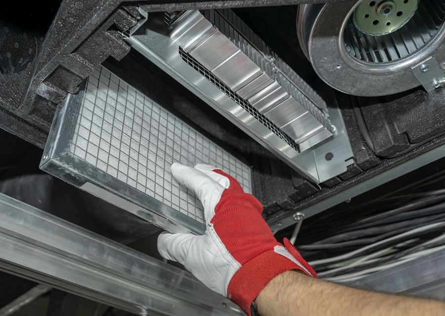Air Tech Pros air duct cleaning work in Woodbury NY