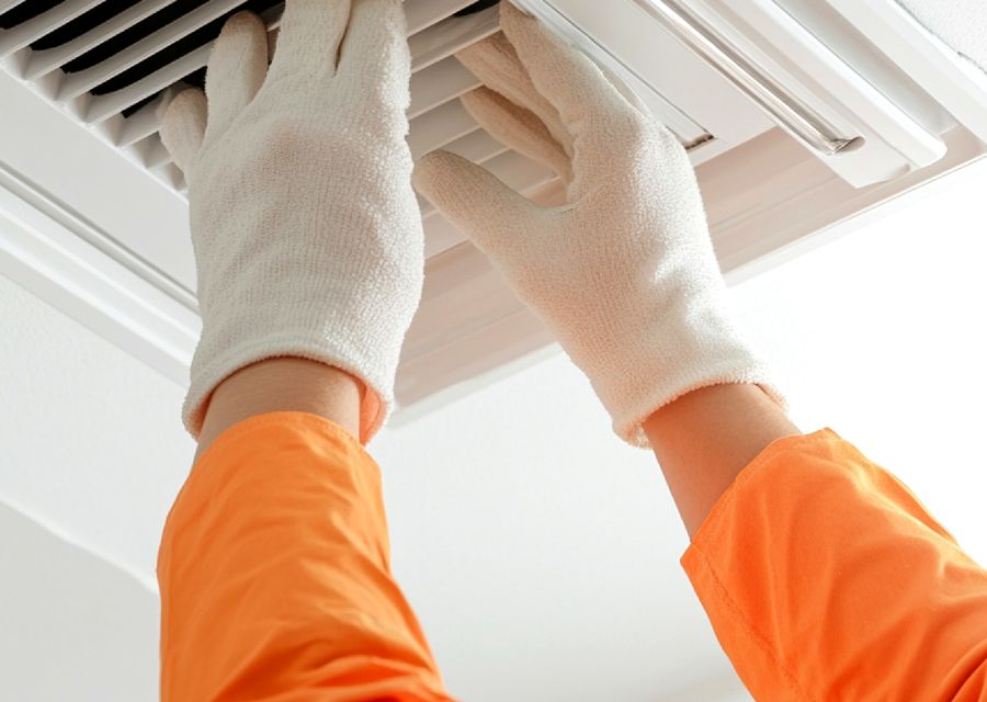 Dryer Vent Cleaning air duct cleaning work in Wallingford CT