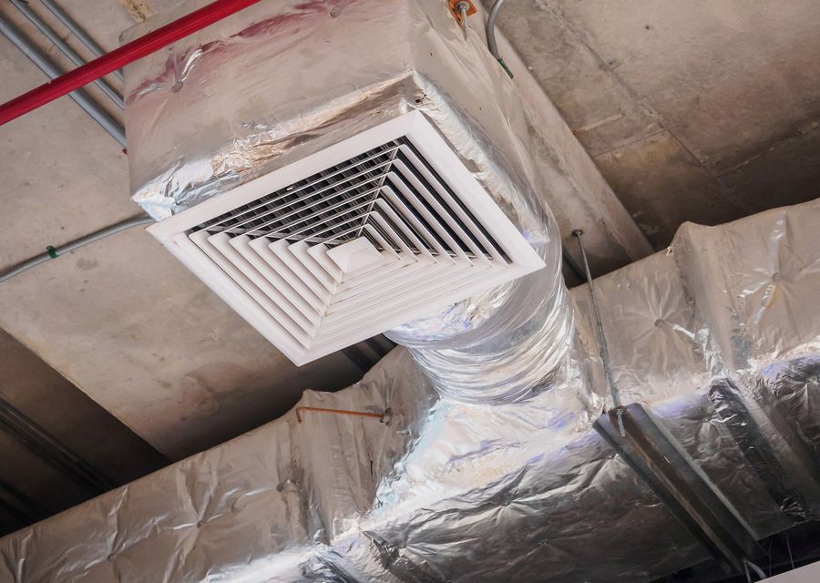 Clean Air Plus Services air duct cleaning work in Bedford MA