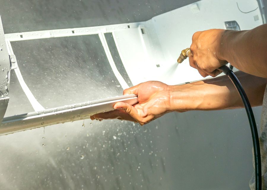 Scott's Air Duct Cleaning, LLC air duct cleaning work in Amesbury MA