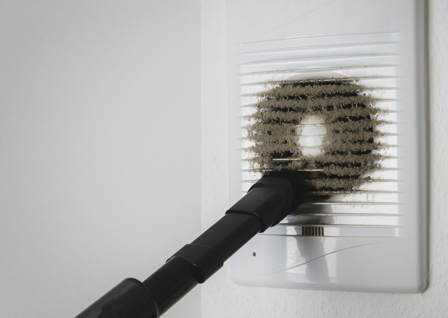 King Air Duct air duct cleaning work in Hanover MA