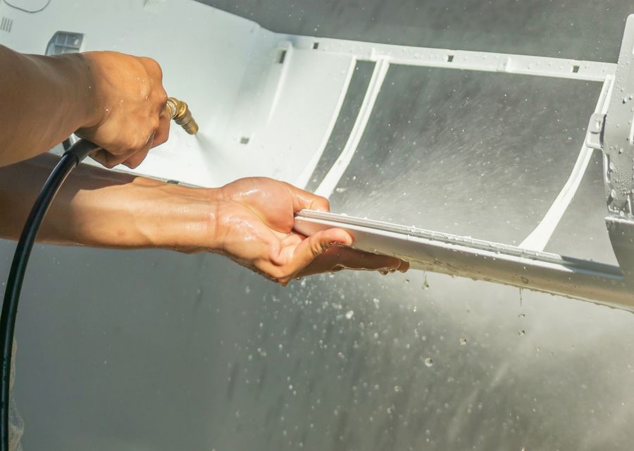 Gulf Air & Refrigeration air duct cleaning work in Comfort TX