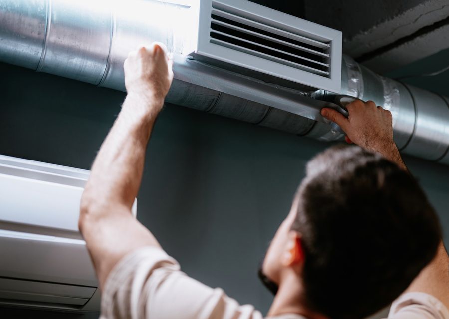HCBC Services air duct cleaning work in Ashford CT
