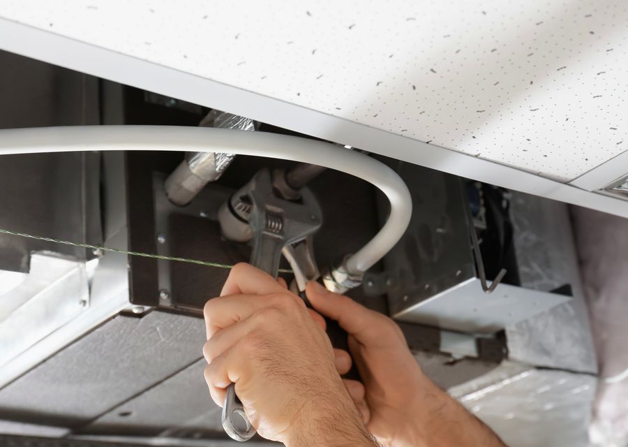 All-American Air Conditioning air duct cleaning work in San Antonio TX