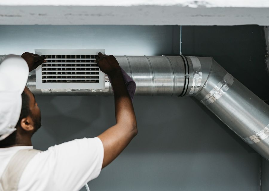 A C Man air duct cleaning work in White Plains NY