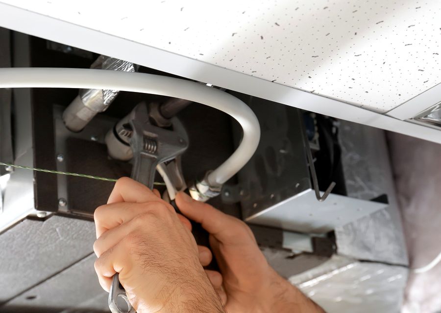 R & G Vent Cleaning Services, Inc air duct cleaning work in Clayton NC